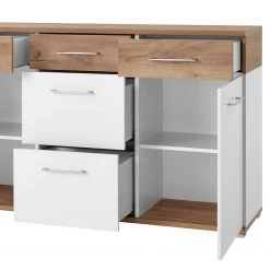 Germania Buffet Nerola - Blanc / Imitation chêne de Navarre -ÉcoMaison Soldes 1000150711 190104 11554500024 GALLERYIMAGES P000000001000150711