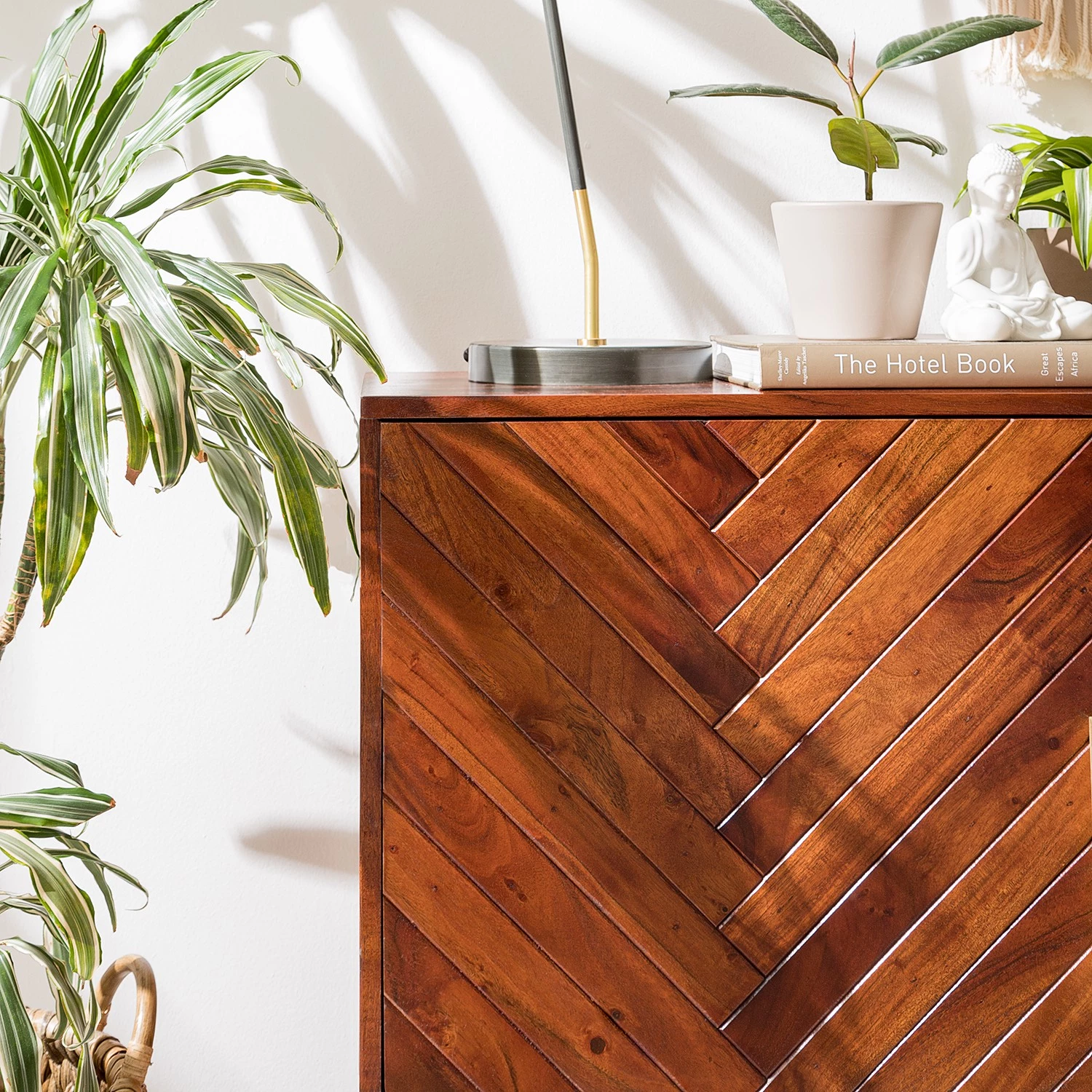 Jack & Alice Buffet Loga - Acacia massif / Fer - Acacia brun 15 Jack & Alice Buffet Loga - Acacia massif / Fer - Acacia brun – Image 15