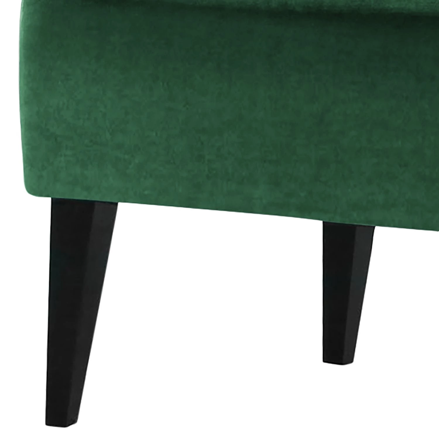 Jack & Alice Banquette Esquina (3 places) - Velours / Pin massif - Vert foncé 3 Jack & Alice Banquette Esquina (3 places) - Velours / Pin massif - Vert foncé – Image 3