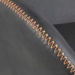 Ars manufacti Chaises à accoudoirs Kia (lot de 2) - Imitation cuir / Métal - Gris foncé / Noir -ÉcoMaison Soldes 1000163190 190315 15245400048 GALLERYIMAGES P000000001000163190