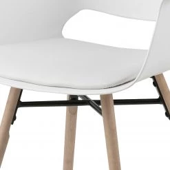 Mørteens Chaises à accoudoirs Camara (lot de 2) - Blanc -ÉcoMaison Soldes 1000163191 190315 15245500057 GALLERYIMAGES P000000001000163191