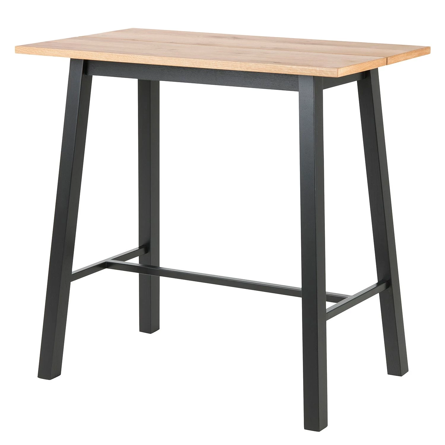 Ars manufacti Table haute Berrara - Chêne sauvage / Noir 1 Ars manufacti Table haute Berrara - Chêne sauvage / Noir