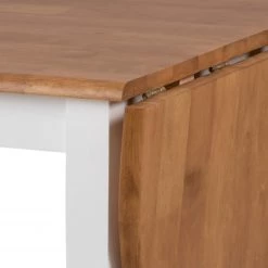 Ridgevalley Table Badra - Hévéa massif - Blanc / Hévéa massif - Largeur : 115 cm 9 Ridgevalley Table Badra - Hévéa massif - Blanc / Hévéa massif - Largeur : 115 cm -ÉcoMaison Soldes 1000163206 190315 15250100138 GALLERYIMAGES P000000001000163206