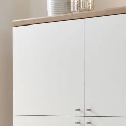 Norrwood Buffet Gyland - Blanc matt / Imitation chêne Riviera 18 Norrwood Buffet Gyland - Blanc matt / Imitation chêne Riviera -ÉcoMaison Soldes 1000163991 190307 08392100028 GALLERYIMAGES P000000001000163991