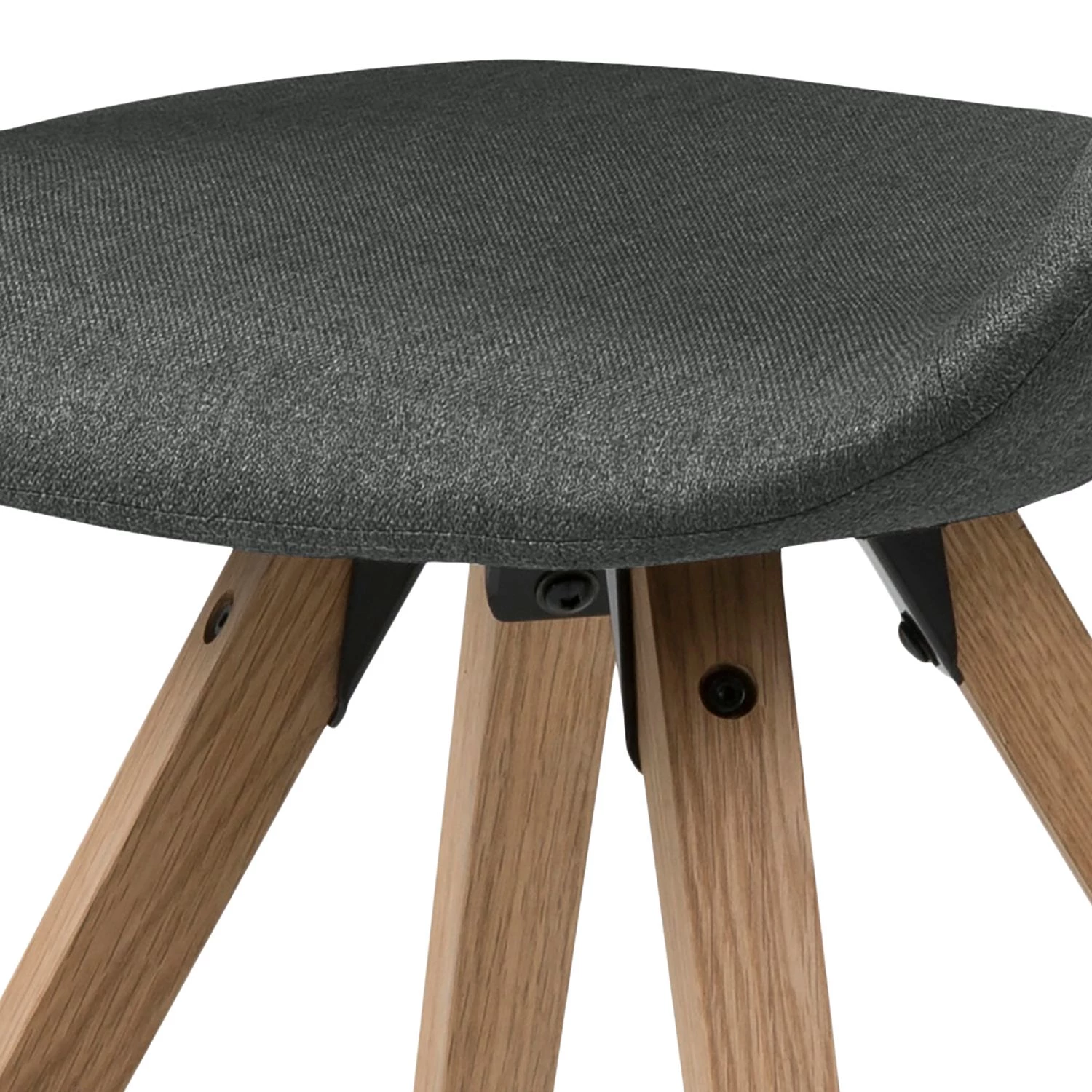 Mørteens Chaise à accoudoirs Buggio - Tissu / Hévéa massif - Tissu Cors: Gris foncé - 1 chaise 9 Mørteens Chaise à accoudoirs Buggio - Tissu / Hévéa massif - Tissu Cors: Gris foncé - 1 chaise – Image 9