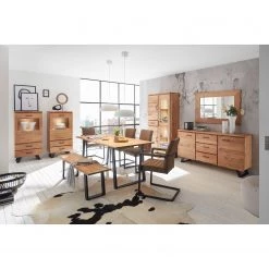 Ars Natura Buffet Vardo - Acacia massif / Métal - Acacia / Noir -ÉcoMaison Soldes 1000166791 190819 16141100022 MOOD DETAILS P000000001000166791 mood