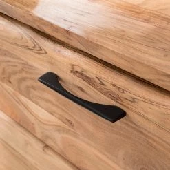 Ars Natura Buffet Vardo - Acacia massif / Métal - Acacia / Noir -ÉcoMaison Soldes 1000166791 191030 08503100009 DETAILS P000000001000166791