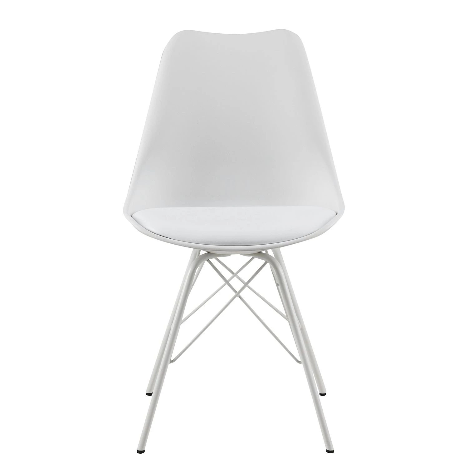 Fredriks Chaises Bonito - Blanc - Lot de 2 4 Fredriks Chaises Bonito - Blanc - Lot de 2 – Image 4