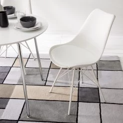 Fredriks Chaises Bonito - Blanc - Lot de 2 17 Fredriks Chaises Bonito - Blanc - Lot de 2 -ÉcoMaison Soldes 1000167292 200211 15503000013 DETAILS P000000001000167292