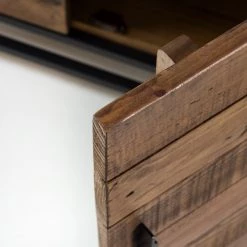 Ars manufacti Buffet Grasby II - Pin recyclé / Métal - Pin foncé / Noir -ÉcoMaison Soldes 1000168548 191126 17373400016 DETAILS P000000001000168548