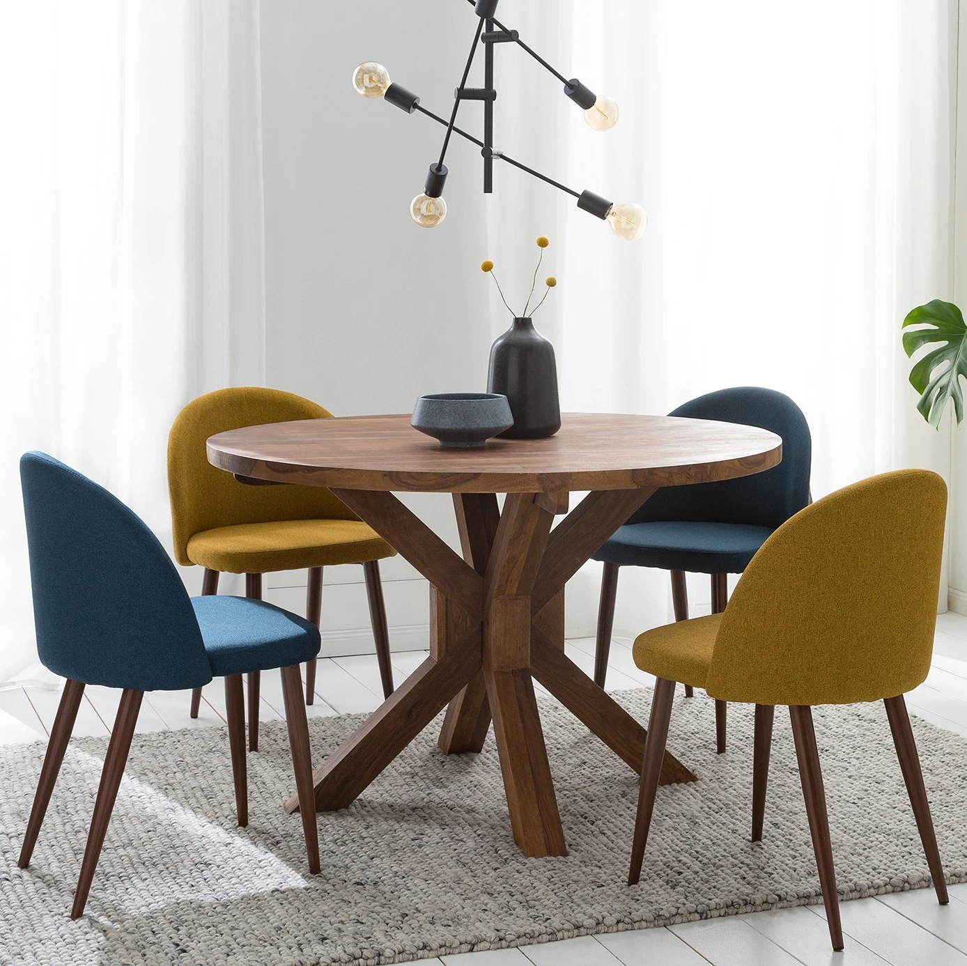 Ars Natura Table Ohio - Sheesham massif - Ciré 2 Ars Natura Table Ohio - Sheesham massif - Ciré – Image 2