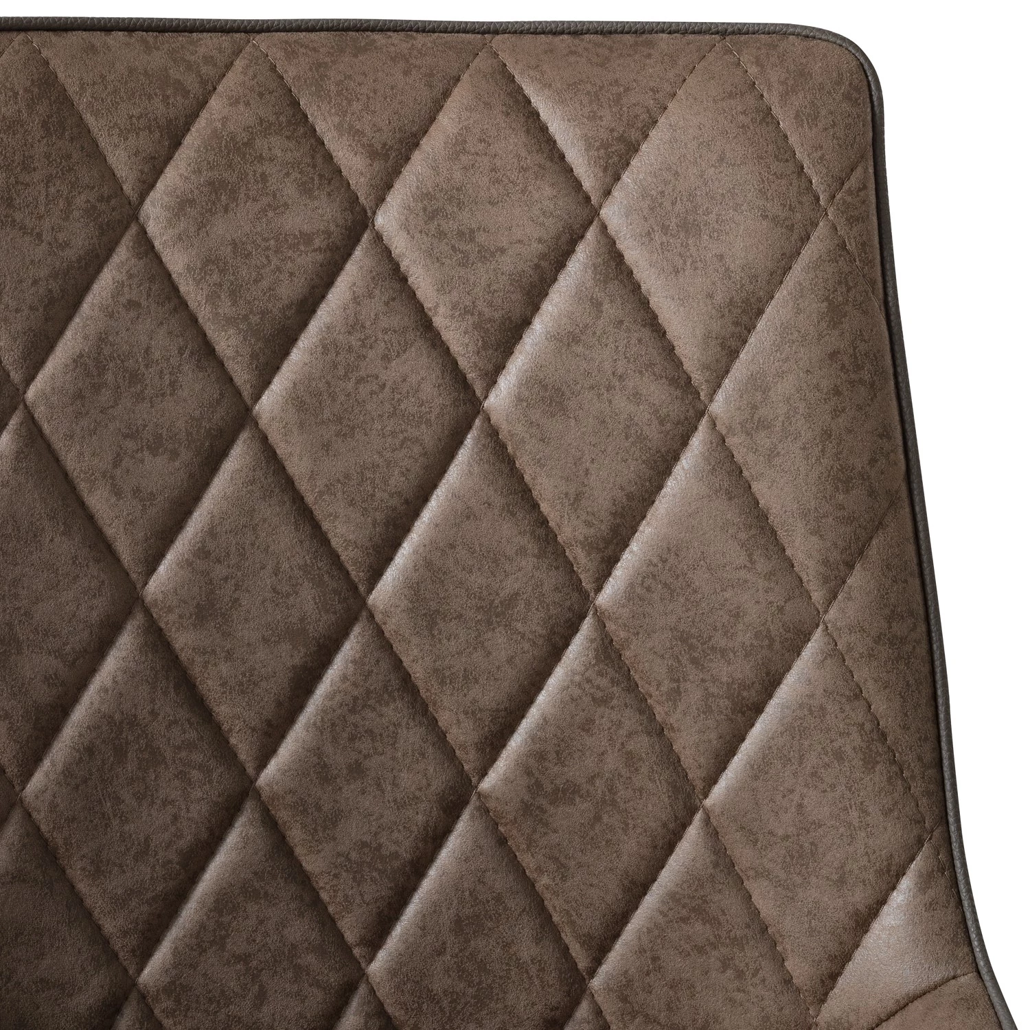 Fredriks Chaises cantilever Saval III (lot de 2) - Imitation cuir / Acier inoxydable - Marron vintage 8 Fredriks Chaises cantilever Saval III (lot de 2) - Imitation cuir / Acier inoxydable - Marron vintage – Image 8