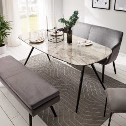 Jack & Alice Table Atuba - Céramique / Métal - Gris fumé / Noir 34 Jack & Alice Table Atuba - Céramique / Métal - Gris fumé / Noir -ÉcoMaison Soldes 1000170584 200312 11303300030 DETAILS P000000001000170584