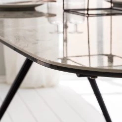 Jack & Alice Table Atuba - Céramique / Métal - Gris fumé / Noir 33 Jack & Alice Table Atuba - Céramique / Métal - Gris fumé / Noir -ÉcoMaison Soldes 1000170584 200312 11303300032 DETAILS P000000001000170584