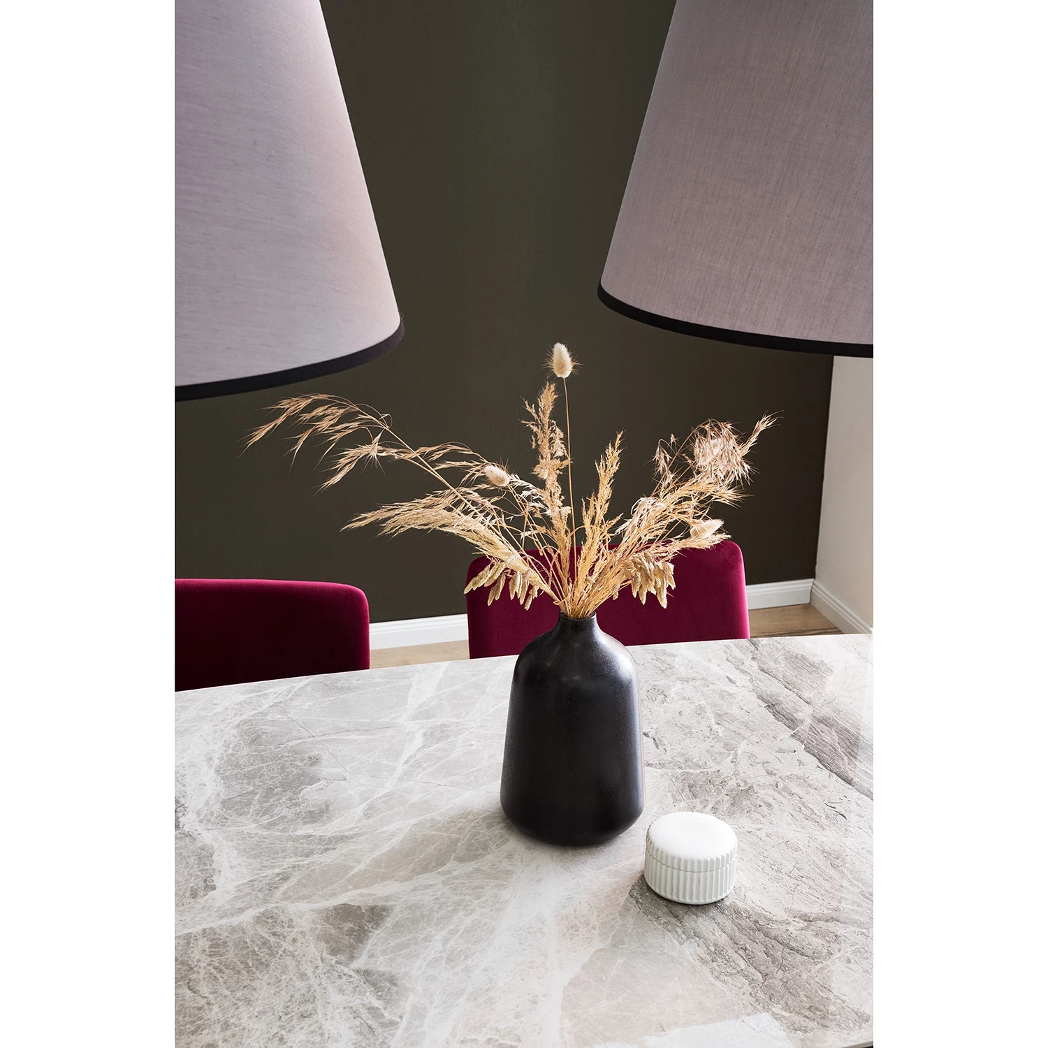 Jack & Alice Table Atuba - Céramique / Métal - Gris fumé / Noir 13 Jack & Alice Table Atuba - Céramique / Métal - Gris fumé / Noir – Image 13