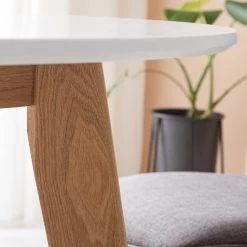 Mørteens Table Rob I - Partiellement en frêne massif - Blanc / Frêne 14 Mørteens Table Rob I - Partiellement en frêne massif - Blanc / Frêne -ÉcoMaison Soldes 1000170702 191017 11154600059 DETAILS P000000001000170702