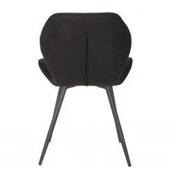 Loftscape Chaises Ripley (lot de 4) - Microfibre / Acier - Anthracite - Anthracite -ÉcoMaison Soldes 1000171122 190418 11494000208 GALLERYIMAGES P000000001000171122