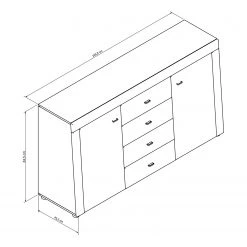 Loftscape Buffet Moitin - Noir brillant / Noir 9 Loftscape Buffet Moitin - Noir brillant / Noir -ÉcoMaison Soldes 1000171362 190424 07580600335 GALLERYIMAGES P000000001000171362