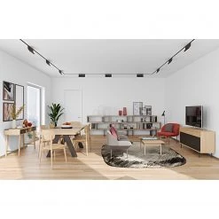 Temahome Étagère One - Chêne / Noir -ÉcoMaison Soldes 1000172899 201016 13321100415 MOOD DETAILS P000000001000172899 mood