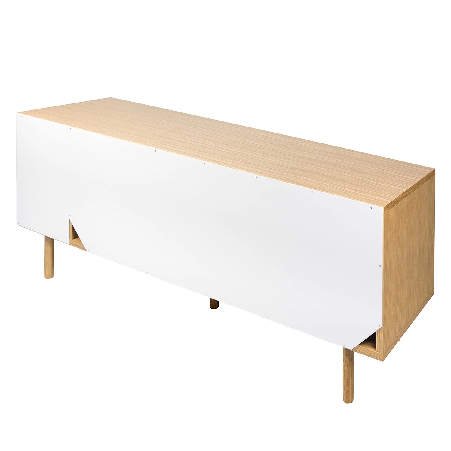 Temahome Buffet Noa II - Blanc - Chêne 4 Temahome Buffet Noa II - Blanc - Chêne – Image 4