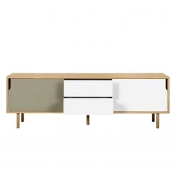 Temahome Buffet Noa III - Blanc / Gris minéral -ÉcoMaison Soldes 1000172919 201016 13372300540 DETAILS P000000001000172919