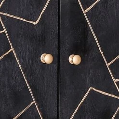 Jack & Alice Commode Towa II - Acacia massif / Métal - Noir / Or 8 Jack & Alice Commode Towa II - Acacia massif / Métal - Noir / Or -ÉcoMaison Soldes 1000172961 190503 07493600063 GALLERYIMAGES P000000001000172961