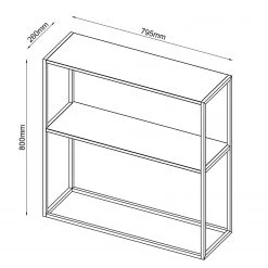Norrwood Étagère Cascavel - Noir -ÉcoMaison Soldes 1000174097 190524 15511600044 GALLERYIMAGES P000000001000174097