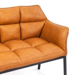 Kare Design Banquette Thinktank - Imitation cuir / Acier - Cognac / Noir 7 Kare Design Banquette Thinktank - Imitation cuir / Acier - Cognac / Noir -ÉcoMaison Soldes 1000174196 190515 06332200103 GALLERYIMAGES P000000001000174196