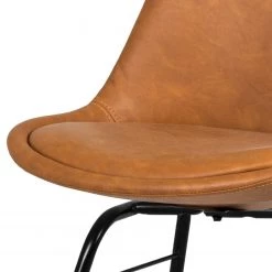 Tenzo Chaises Gina VII (lot de 2) - Imitation cuir / Métal - Cognac vintage / Noir 6 Tenzo Chaises Gina VII (lot de 2) - Imitation cuir / Métal - Cognac vintage / Noir -ÉcoMaison Soldes 1000175515 190614 06463800041 GALLERYIMAGES P000000001000175515