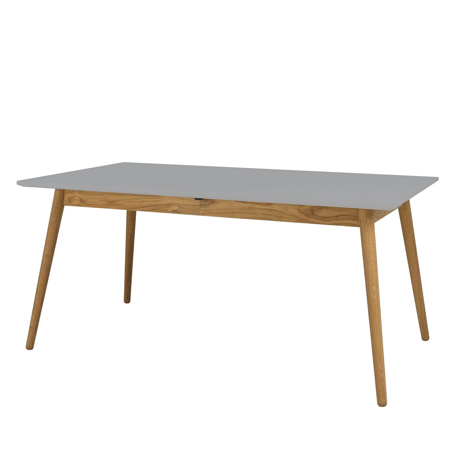 Tenzo Table Dot I - Partiellement en chêne massif - Gris / Chêne 1 Tenzo Table Dot I - Partiellement en chêne massif - Gris / Chêne