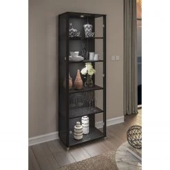 Fredriks Vitrine Exhibit - Éclairage inclus - Noir - Largeur : 58 cm 6 Fredriks Vitrine Exhibit - Éclairage inclus - Noir - Largeur : 58 cm -ÉcoMaison Soldes 1000176591 190612 11031700007 MOOD GALLERYIMAGES P000000001000176591 mood