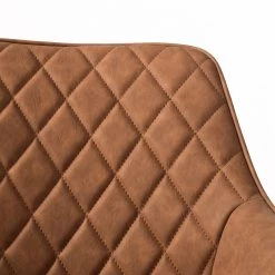 Mørteens Chaise à accoudoirs Pori II - Imitation cuir / Chêne massif - Marron - 1 chaise 17 Mørteens Chaise à accoudoirs Pori II - Imitation cuir / Chêne massif - Marron - 1 chaise -ÉcoMaison Soldes 1000176717 200615 06211600005 DETAILS P000000001000176717