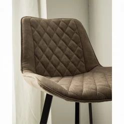 Ars manufacti Chaises de bar Epra (lot de 2) - microfibre / Métal - Limon vintage -ÉcoMaison Soldes 1000176730 200612 15314700008 DETAILS P000000001000176730