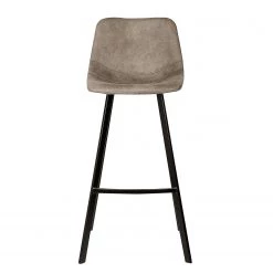 Ars manufacti Chaises de bar Luhi (lot de 2) - Microfibre / Acier - Limon vintage -ÉcoMaison Soldes 1000176732 190614 12072700184 GALLERYIMAGES P000000001000176732