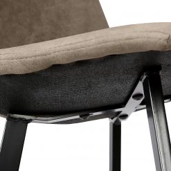 Ars manufacti Chaises de bar Luhi (lot de 2) - Microfibre / Acier - Limon vintage -ÉcoMaison Soldes 1000176732 190614 12072800187 GALLERYIMAGES P000000001000176732