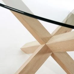 Mørteens Table Lonta - Verre / Chêne massif - Transparent / Chêne 10 Mørteens Table Lonta - Verre / Chêne massif - Transparent / Chêne -ÉcoMaison Soldes 1000176903 190614 06442500088 GALLERYIMAGES P000000001000176903