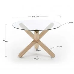 Mørteens Table Lonta - Verre / Chêne massif - Transparent / Chêne 11 Mørteens Table Lonta - Verre / Chêne massif - Transparent / Chêne -ÉcoMaison Soldes 1000176903 190614 06442500089 GALLERYIMAGES P000000001000176903
