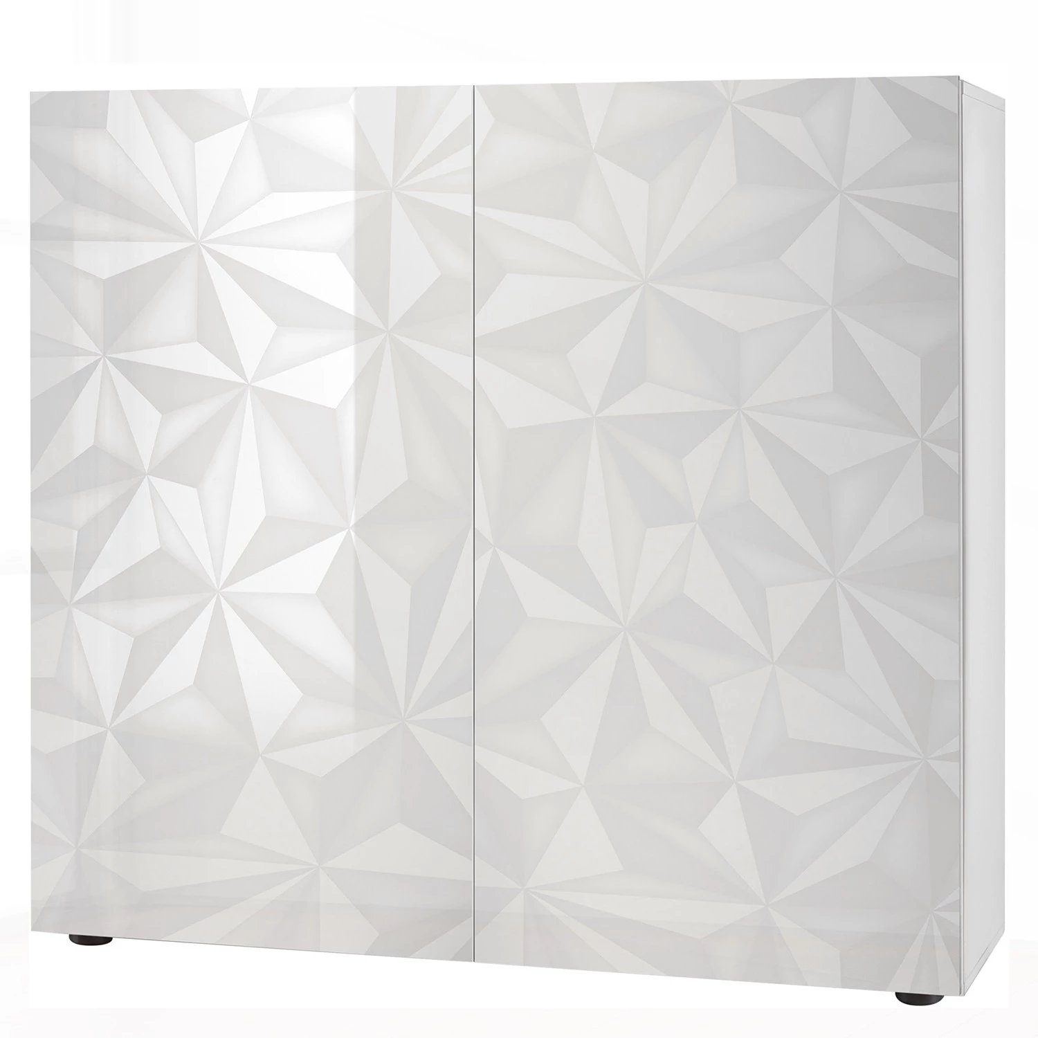 LC Spa Buffet haut Prisma - Blanc brillant 1 LC Spa Buffet haut Prisma - Blanc brillant