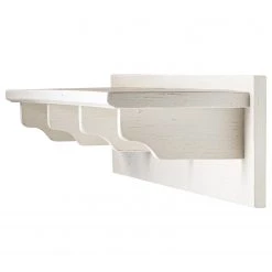 Maison Belfort Étagère murale Balignton - Pin massif - Blanc -ÉcoMaison Soldes 1000177768 211116 12502600185 DETAILS P000000001000177768