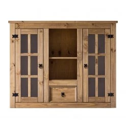 Maison Belfort Vitrine pour buffet Finca Rustica - Pin massif - Epicéa naturel 16 Maison Belfort Vitrine pour buffet Finca Rustica - Pin massif - Epicéa naturel -ÉcoMaison Soldes 1000178034 200221 14583500004 DETAILS P000000001000178034