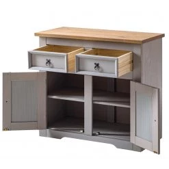 Maison Belfort Commode Finca Rustica I - Pin massif - Pin gris -ÉcoMaison Soldes 1000178041 200417 12541000017 DETAILS P000000001000178041