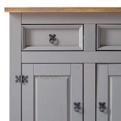 Maison Belfort Commode Finca Rustica I - Pin massif - Pin gris -ÉcoMaison Soldes 1000178041 200417 12541200020 DETAILS P000000001000178041