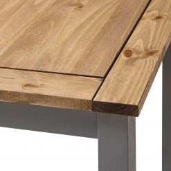 Maison Belfort Table Finca Rustica I - Pin massif - Pin gris - 80 x 80 cm -ÉcoMaison Soldes 1000178046 200417 13023400004 DETAILS P000000001000178046