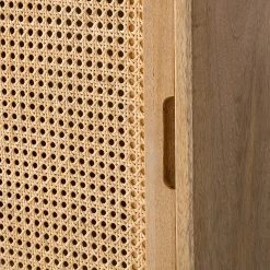 Ars manufacti Buffet haut Vina - Manguier massif / Rotin - Manguier / Noir -ÉcoMaison Soldes 1000178071 200323 13583900018 DETAILS P000000001000178071