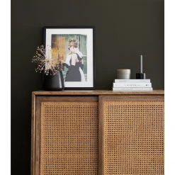 Ars manufacti Buffet haut Vina - Manguier massif / Rotin - Manguier / Noir -ÉcoMaison Soldes 1000178071 200702 15133500015 DETAILS P000000001000178071