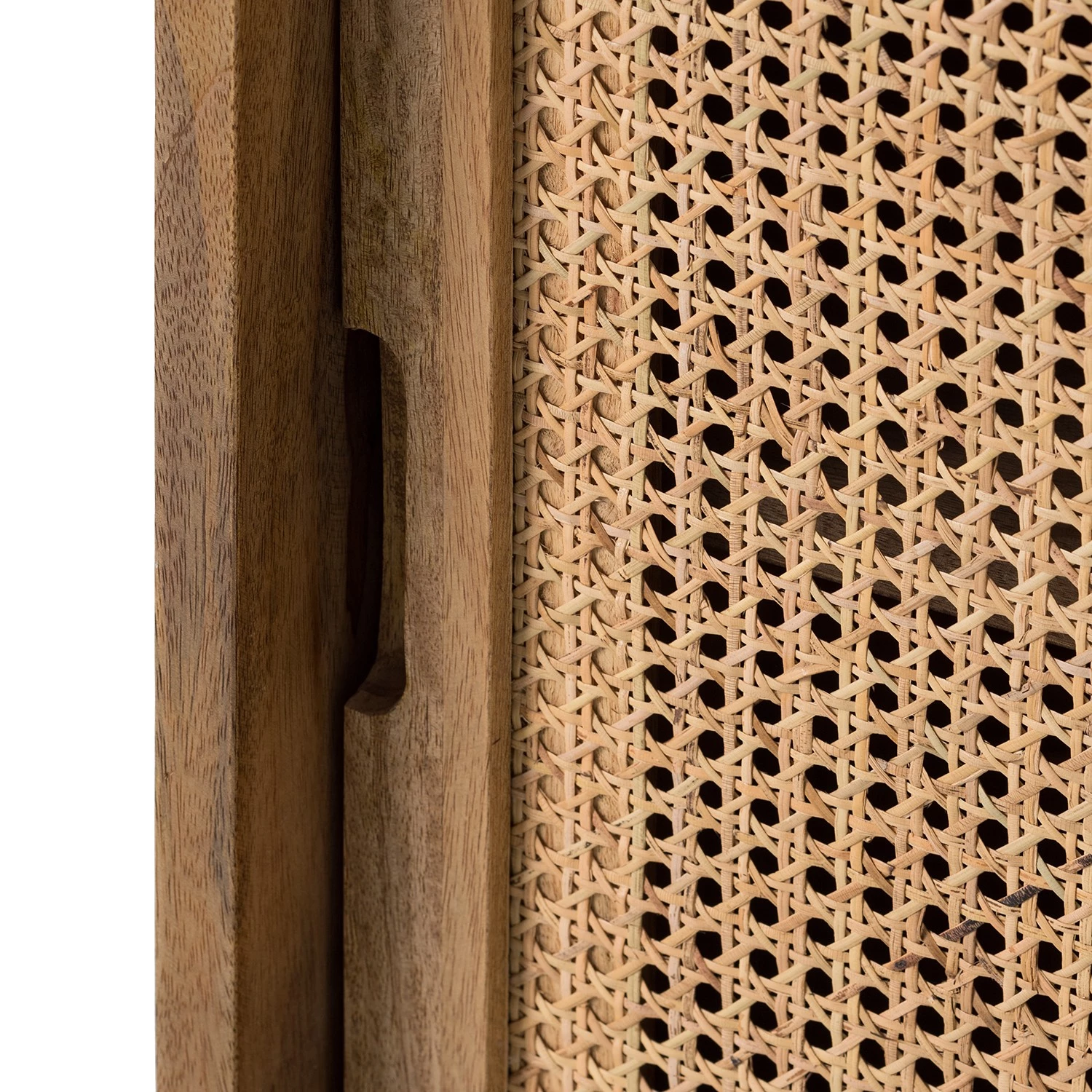 Ars manufacti Enfilade Vina I - Manguier massif / Rotin - Manguier / Noir 15 Ars manufacti Enfilade Vina I - Manguier massif / Rotin - Manguier / Noir – Image 15