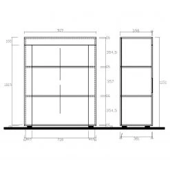 LC Spa Buffet haut Easy - Blanc brillant -ÉcoMaison Soldes 1000178241 190807 07483700002 SKETCH DETAILS P000000001000178241 sketch