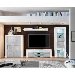 LC Spa Vitrine Easy - Blanc brillant / Imitation béton -ÉcoMaison Soldes 1000178267 201029 08533800583 MOOD DETAILS P000000001000178267 mood