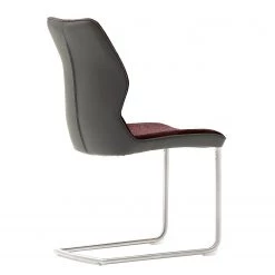 Fredriks Chaises cantilever Kiama (lot de 2) - Imitation cuir / Tissé à plat - Acier inoxydable - Bordeaux 7 Fredriks Chaises cantilever Kiama (lot de 2) - Imitation cuir / Tissé à plat - Acier inoxydable - Bordeaux -ÉcoMaison Soldes 1000179020 190725 10291200061 DETAILS P000000001000179020