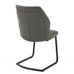 Fredriks Chaises cantilever Macapa (lot de 2) - Imitation cuir / Tissé à plat - Noir - Gris 8 Fredriks Chaises cantilever Macapa (lot de 2) - Imitation cuir / Tissé à plat - Noir - Gris -ÉcoMaison Soldes 1000179034 190725 10291900125 DETAILS P000000001000179034